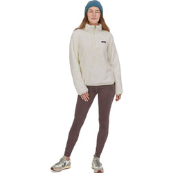 Patagonia Women's Los Gatos 1/4 Zip Top in Birch White model fullview