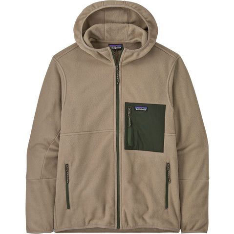 Patagonia Men's Microdini Hoody in Seabird Grey