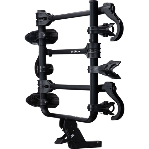 Kuat Transfer V2 3-Bike Hitch Rack in Black angle