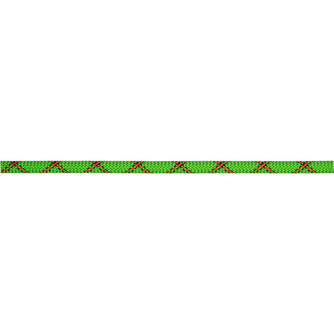Sterling Velocity 9.8 mm BiColor XEROS Dry Climbing Rope in Green detail