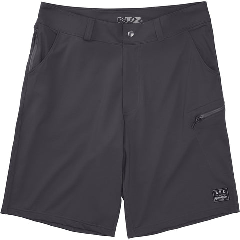 NRS Men's Guide Shorts in Dark Shadow front