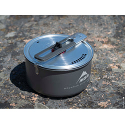 MSR Ceramic Solo Pot lifestyle folded