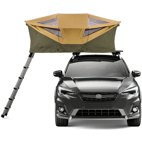 Thule Approach Roof Top Tent in Fennel Tan side