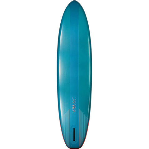 Level 6 Eleven Six Ultralight Inflatable SUP Board Package in Pine Forest back