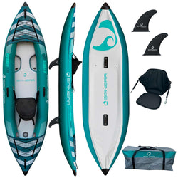 Spinera Inflatables Hybris 105 Inflatable Kayak package contents