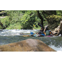 Werner Desperado Carbon-Reinforced Whitewater Kayak Paddle lifestyle 2