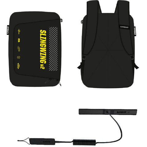 Slingshot SlingWing V2 Inflatable Surf Wing in Orange side