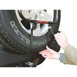 Malone RunWay Bike Spare Tire Rack security straps