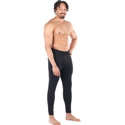 Level Six Men's Radiator Neoprene Pants in Black model left view
