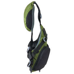 Stohlquist Fisherman Lifejacket (PFD) in Olive Green side