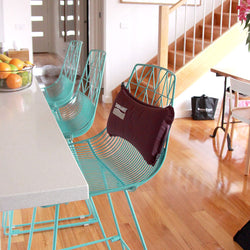 Therm-a-Rest Inflatable Lumbar Pillow in Nautical Blue detail