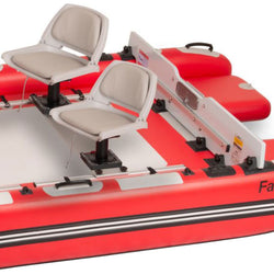 Sea Eagle FastCat14 Cataraft Swivel Seat Canopy Package seats