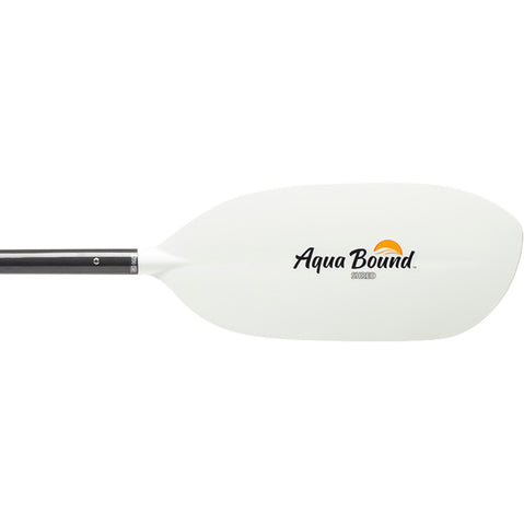 Aqua Bound Shred Hybrid 4-Piece Whitewater Kayak Paddle blade right view
