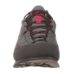 La Sportiva Women's Boulder X Approach Shoes in Carbon/Beet front