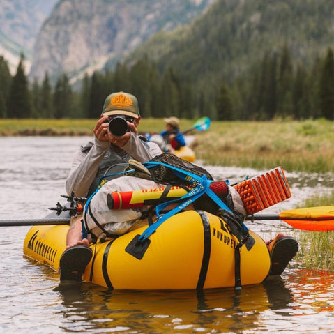 Aqua Bound Tango Fiberglass Straight Shaft 4-Piece Kayak Paddle lifestyle2