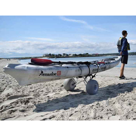 Malone Clipper TRX-S Deluxe Balloon Wheel Kayak/Canoe Cart lifestyle