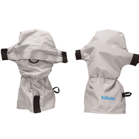 Kokatat Hydrus Kayak Mitts in Light Gray pair