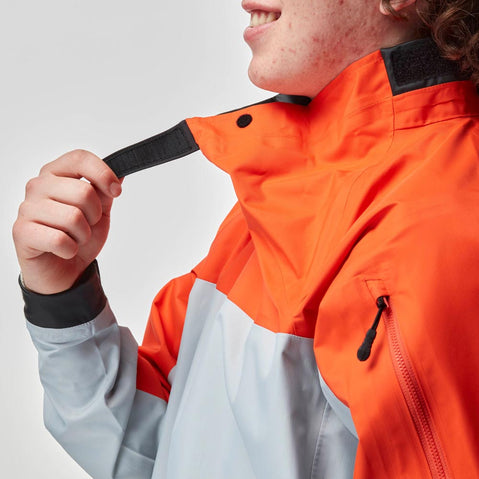 NRS Men's Endurance Paddling Jacket quarry neck closure