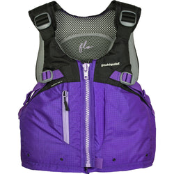 Stohlquist Women's Flo Lifejacket (PFD) in Purple front