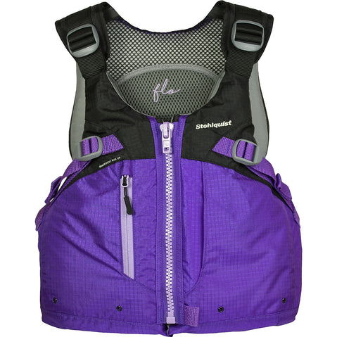 Stohlquist Women's Flo Lifejacket (PFD) in Purple front