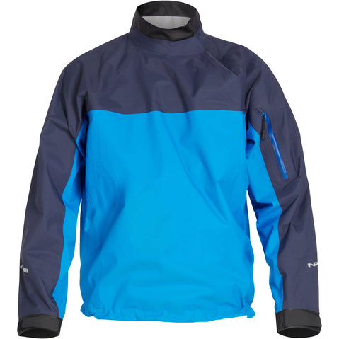 NRS Men's Endurance Paddling Jacket in Blue front