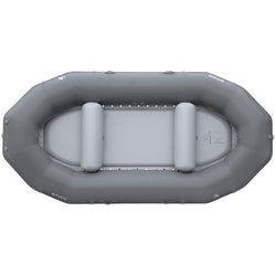Star Outlaw 140 Self-Bailing Raft in Gray top