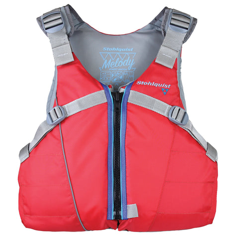Stohlquist Women's Melody Lifejacket (PFD) red front view