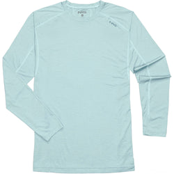 NRS Men's Silkweight Long-Sleeve Shirt in Aquifer