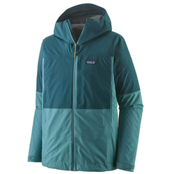 Patagonia Men's Boulder Fork Rain Jacket in Wetland blue