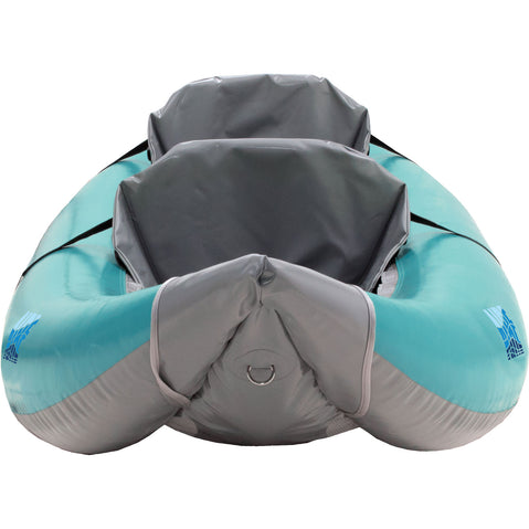 AIRE Lynx II Tandem Inflatable Kayak in Teal front