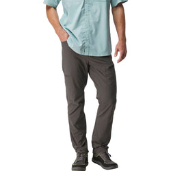 NRS Men's Guide Pants in Graphite model crop front