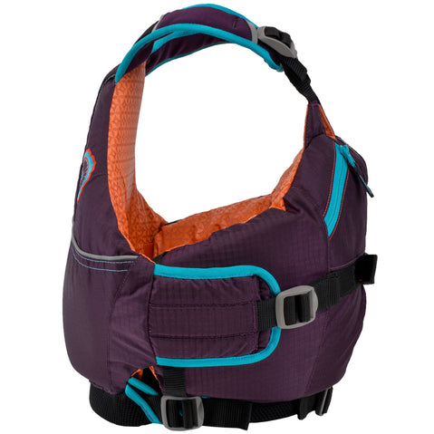 Astral Otter 2.0 Kid's Lifejacket (PFD) in Eggplant side