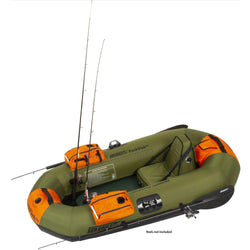 Sea Eagle PackFish7 Fishing Kayak Deluxe Package angle