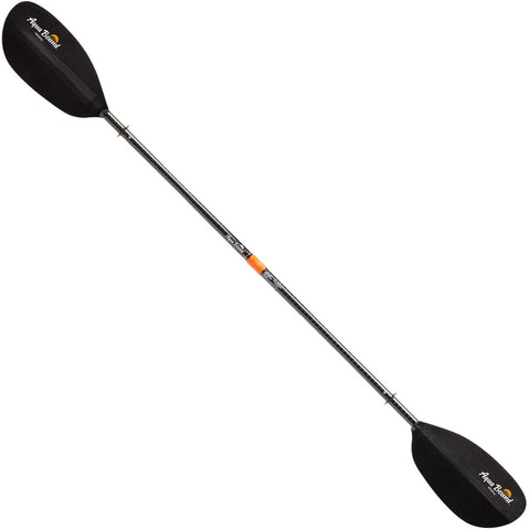 Aqua Bound Whiskey Carbon Straight Shaft 4-Piece Kayak Paddle angle