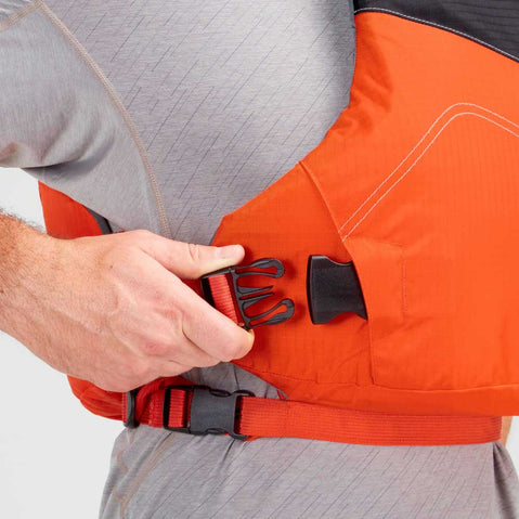 NRS Vapor Lifejacket Flare buckle