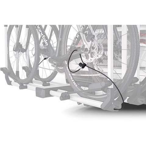 Thule Helium Platform XT 2 Bike Hitch Rack in Silver specs