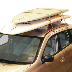 Malone Deluxe Stand-Up Paddle Board/Surfboard Roof Rack with two boards loaded