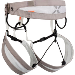 Mammut Zephir Altitude Rock Climbing Harness in Cliff White angle