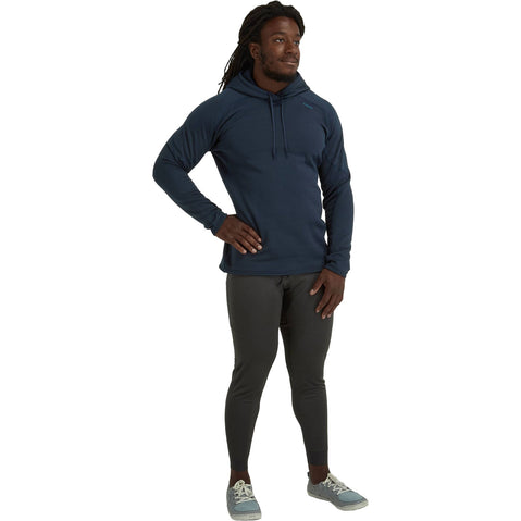 NRS Men's Expedition Weight Pants in Graphite model front