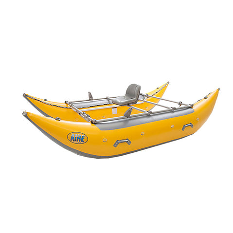 AIRE Wave Destroyer 12 Cataraft in Yellow angle