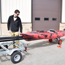 Malone EcoLight 1-Boat Kayak Trailer Package klifestyle