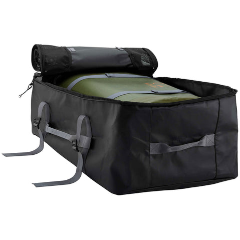 NRS Fishing SUP Board Travel Pack open