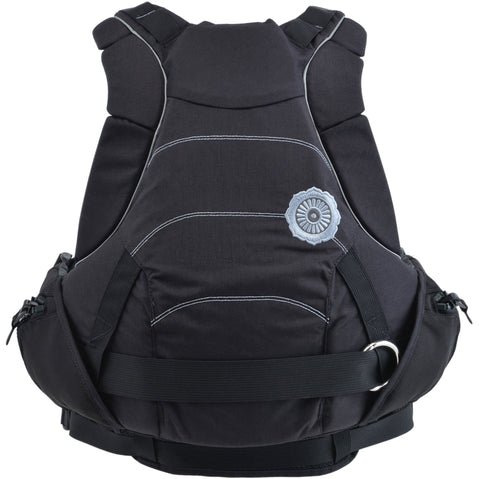 Astral GreenJacket Rescue Lifejacket (PFD) in Midnight Black back
