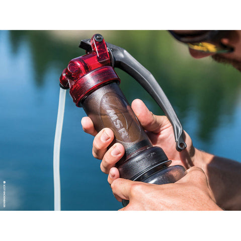 MSR MiniWorks EX Water Filter lifestyle