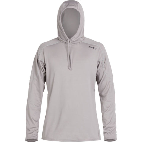 NRS Men's Lightweight Hoodie in Titanium front