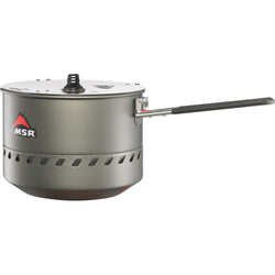 MSR Reactor Stove Pot in 2.5L handle open