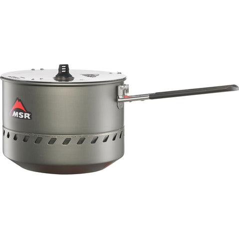 MSR Reactor Stove Pot in 2.5L handle open
