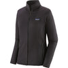 Patagonia Women's R1 Daily Jacket in Ink Black/Black X-Dye angle