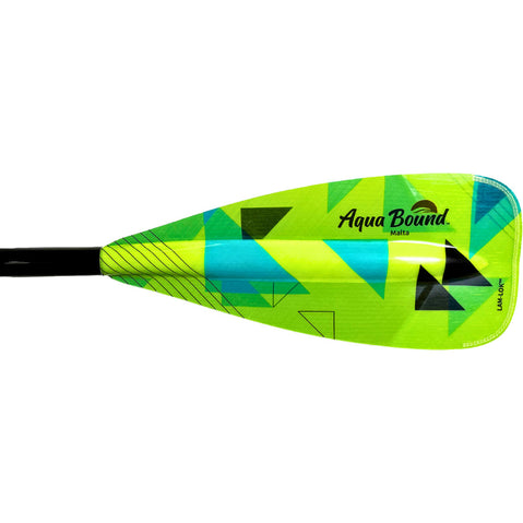Aqua Bound Malta Fiberglass Adjustable Stand-Up Paddle blade front