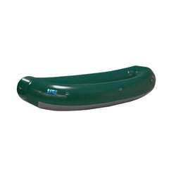 AIRE Cub Self Bailing Raft in Green angle